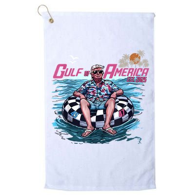 Trump Gulf Of Us America Est 2025 Golf Towel