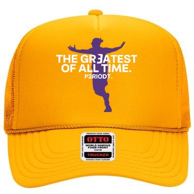 The Greatest Of Alltime Periodt Phoenix Mercury High Crown Mesh Back Trucker Hat