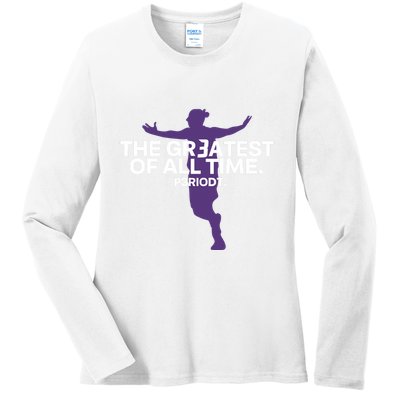 The Greatest Of Alltime Periodt Phoenix Mercury Ladies Long Sleeve Shirt