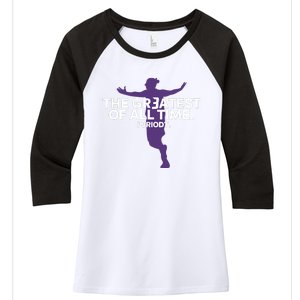 The Greatest Of Alltime Periodt Phoenix Mercury Women's Tri-Blend 3/4-Sleeve Raglan Shirt