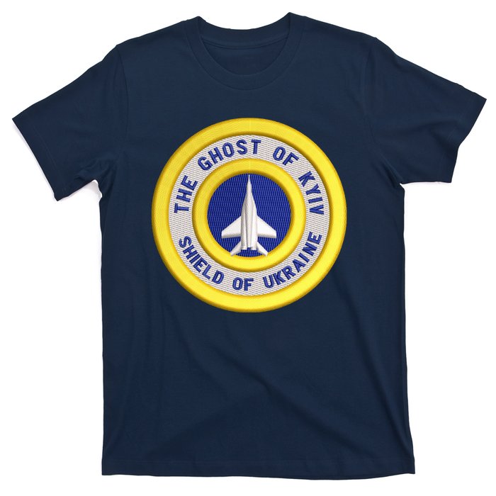 The Ghost Of Kyiv Shield Of Ukraine T-Shirt