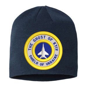 The Ghost Of Kyiv Shield Of Ukraine Sustainable Beanie