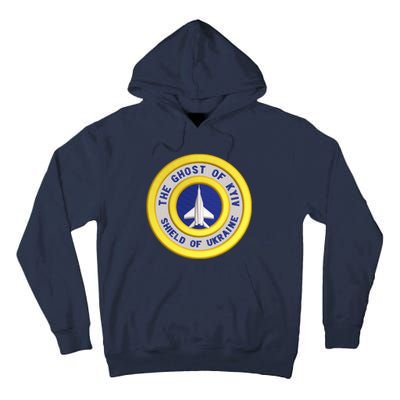 The Ghost Of Kyiv Shield Of Ukraine Tall Hoodie