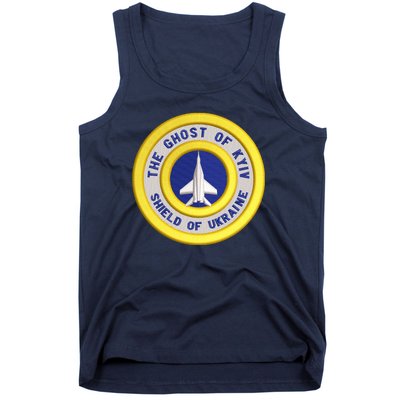 The Ghost Of Kyiv Shield Of Ukraine Tank Top