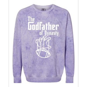 The Godfather Of Dynasty Football Colorblast Crewneck Sweatshirt