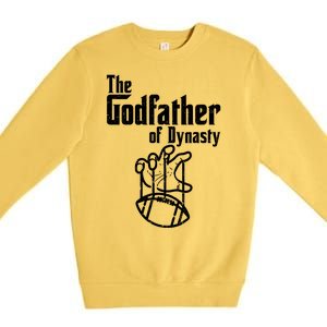 The Godfather Of Dynasty Football Premium Crewneck Sweatshirt