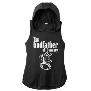 The Godfather Of Dynasty Football Ladies PosiCharge Tri-Blend Wicking Draft Hoodie Tank