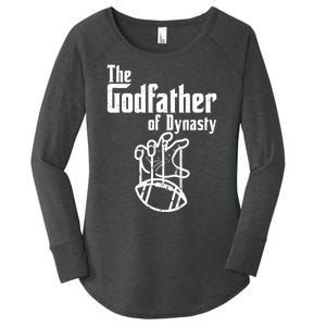 The Godfather Of Dynasty Football Women's Perfect Tri Tunic Long Sleeve Shirt