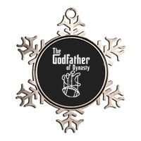 The Godfather Of Dynasty Football Metallic Star Ornament