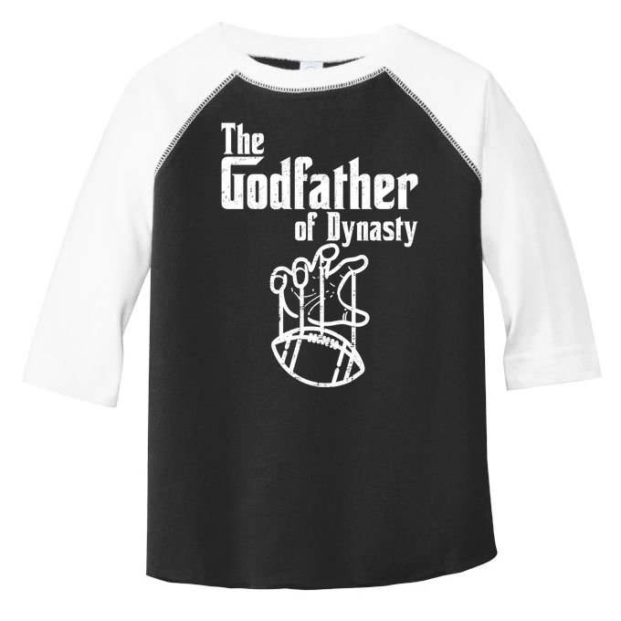 The Godfather Of Dynasty Football Toddler Fine Jersey T-Shirt