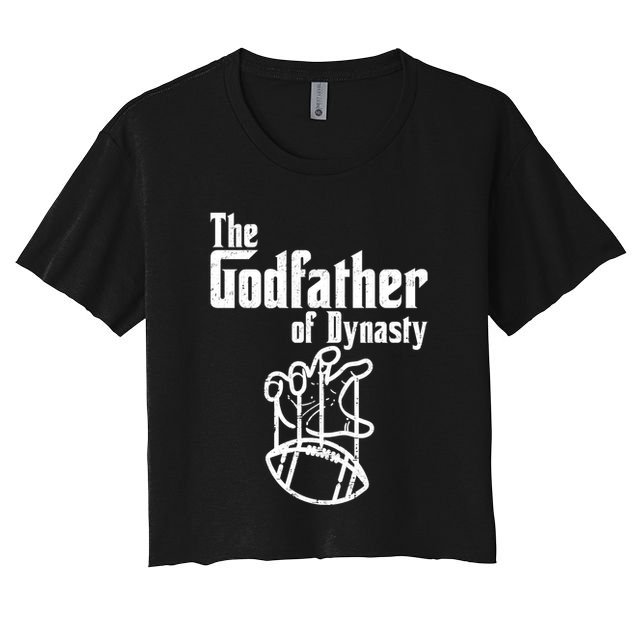 The Godfather Of Dynasty Football Crop Top