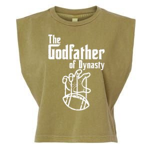 The Godfather Of Dynasty Football Garment-Dyed Women's Muscle Tee