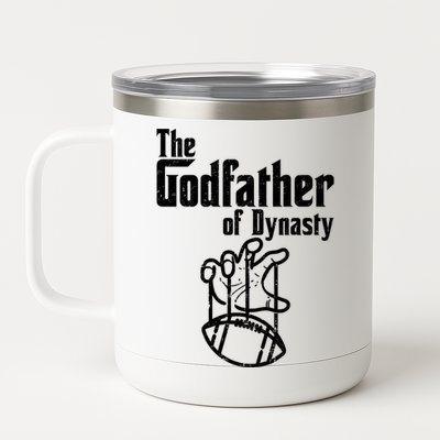 The Godfather Of Dynasty Football 12 oz Stainless Steel Tumbler Cup