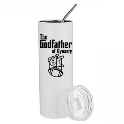 The Godfather Of Dynasty Football Stainless Steel Tumbler