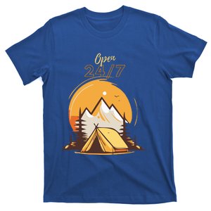 The Great Outdoors Open 247 Camping Scene  T-Shirt