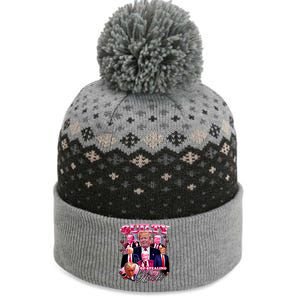 Trump Guilty Of Stealing My Heart Funny Donald Trump Lover The Baniff Cuffed Pom Beanie