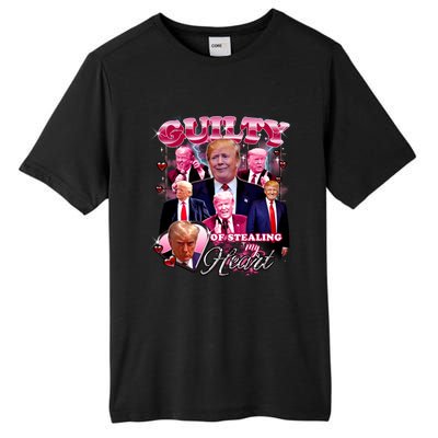 Trump Guilty Of Stealing My Heart Funny Donald Trump Lover Tall Fusion ChromaSoft Performance T-Shirt