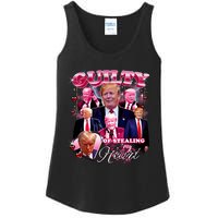 Trump Guilty Of Stealing My Heart Funny Donald Trump Lover Ladies Essential Tank