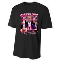 Trump Guilty Of Stealing My Heart Funny Donald Trump Lover Performance Sprint T-Shirt