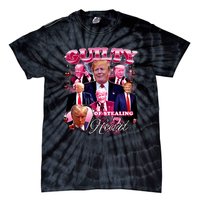 Trump Guilty Of Stealing My Heart Funny Donald Trump Lover Tie-Dye T-Shirt