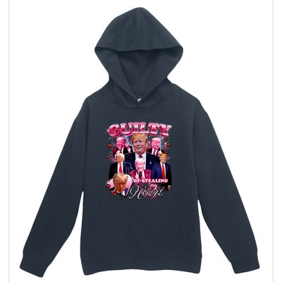 Trump Guilty Of Stealing My Heart Funny Donald Trump Lover Urban Pullover Hoodie