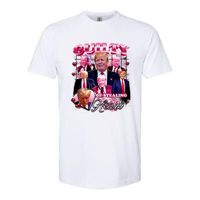 Trump Guilty Of Stealing My Heart Funny Donald Trump Lover Softstyle® CVC T-Shirt