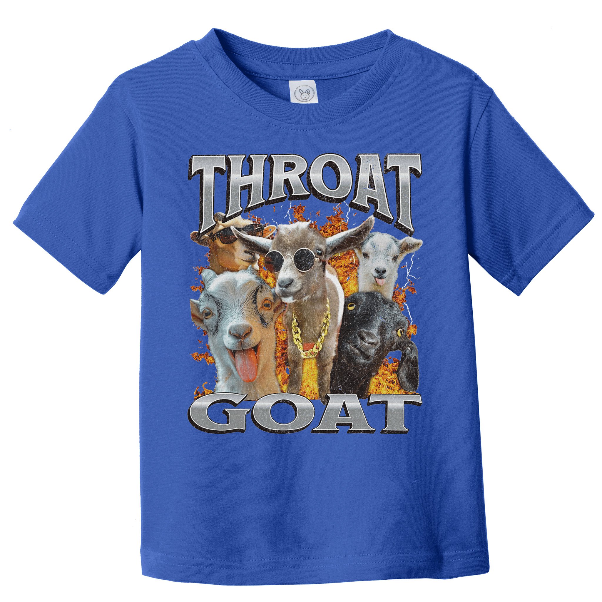 Throat Goat Offensive Adult Humor Bootleg Toddler T-Shirt