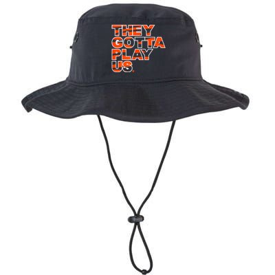 They Gotta Play Us Cincinnati Football Legacy Cool Fit Booney Bucket Hat