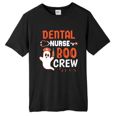 Teeth Ghost Pumpkin Witch Cute Dental Halloween Dentist Gift Tall Fusion ChromaSoft Performance T-Shirt