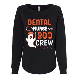 Teeth Ghost Pumpkin Witch Cute Dental Halloween Dentist Gift Womens California Wash Sweatshirt