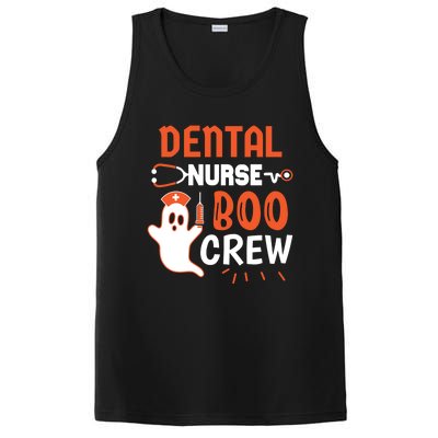 Teeth Ghost Pumpkin Witch Cute Dental Halloween Dentist Gift PosiCharge Competitor Tank