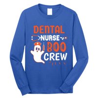 Teeth Ghost Pumpkin Witch Cute Dental Halloween Dentist Gift Long Sleeve Shirt