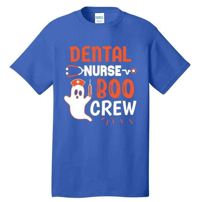 Teeth Ghost Pumpkin Witch Cute Dental Halloween Dentist Gift Tall T-Shirt