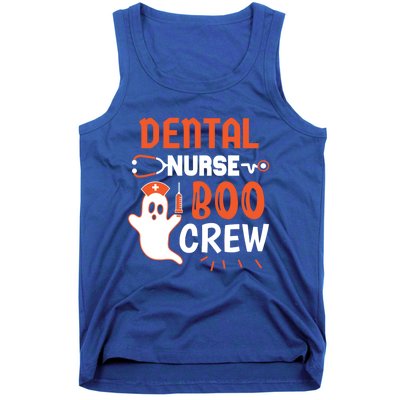 Teeth Ghost Pumpkin Witch Cute Dental Halloween Dentist Gift Tank Top