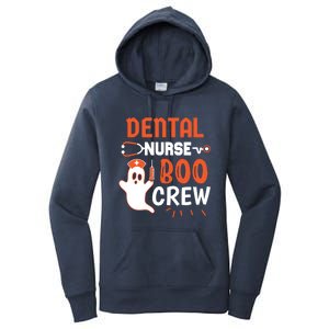 Teeth Ghost Pumpkin Witch Cute Dental Halloween Dentist Gift Women's Pullover Hoodie