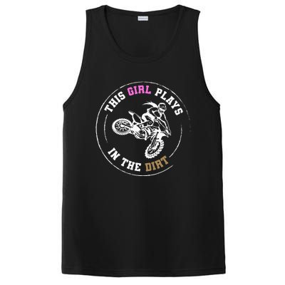 This Girl Plays In The Dirt Biking Dirt Bike PosiCharge Competitor Tank