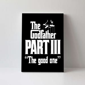 The Godfather Part Iii The Good One Canvas