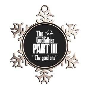 The Godfather Part Iii The Good One Metallic Star Ornament