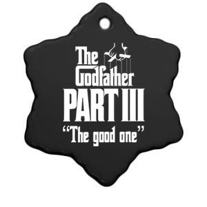 The Godfather Part Iii The Good One Ceramic Star Ornament