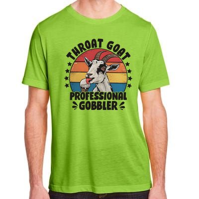 Throat Goat Professional Gobbler Funny Adult ChromaSoft Performance T-Shirt