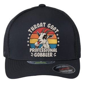 Throat Goat Professional Gobbler Funny Flexfit Unipanel Trucker Cap