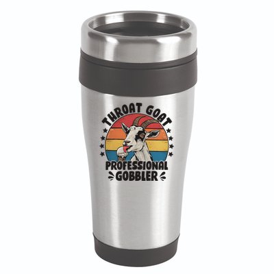 Throat Goat Professional Gobbler Funny 16oz Travel Tumbler