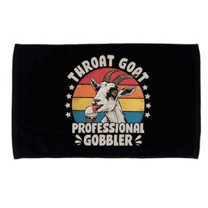 Throat Goat Professional Gobbler Funny Microfiber Hand Towel