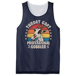 Throat Goat Professional Gobbler Funny Mesh Reversible Basketball Jersey Tank