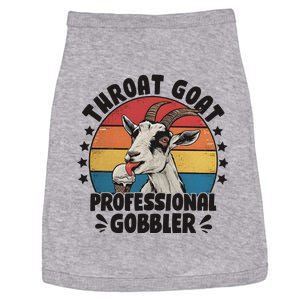 Throat Goat Professional Gobbler Funny Doggie Tank