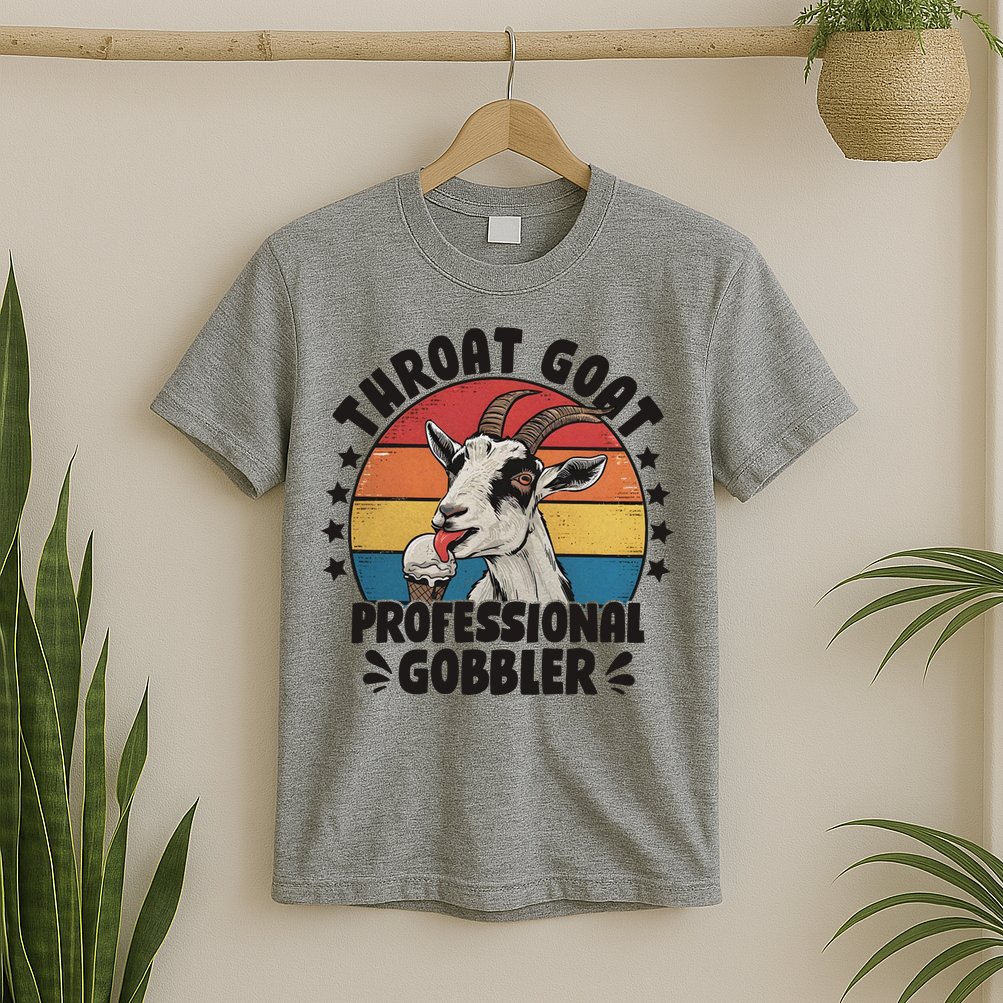 Throat Goat Professional Gobbler Funny T-Shirt
