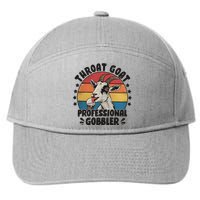 Throat Goat Professional Gobbler Funny 7-Panel Snapback Hat