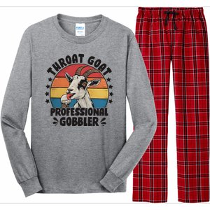 Throat Goat Professional Gobbler Funny Long Sleeve Pajama Set