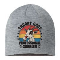 Throat Goat Professional Gobbler Funny Sustainable Beanie