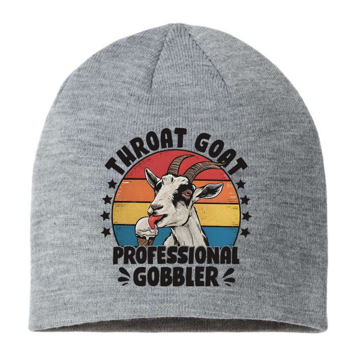 Throat Goat Professional Gobbler Funny Sustainable Beanie